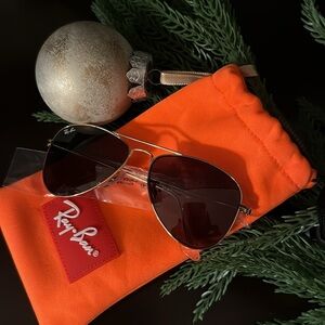 Ray-Ban Junior Gold Aviator Sunglasses